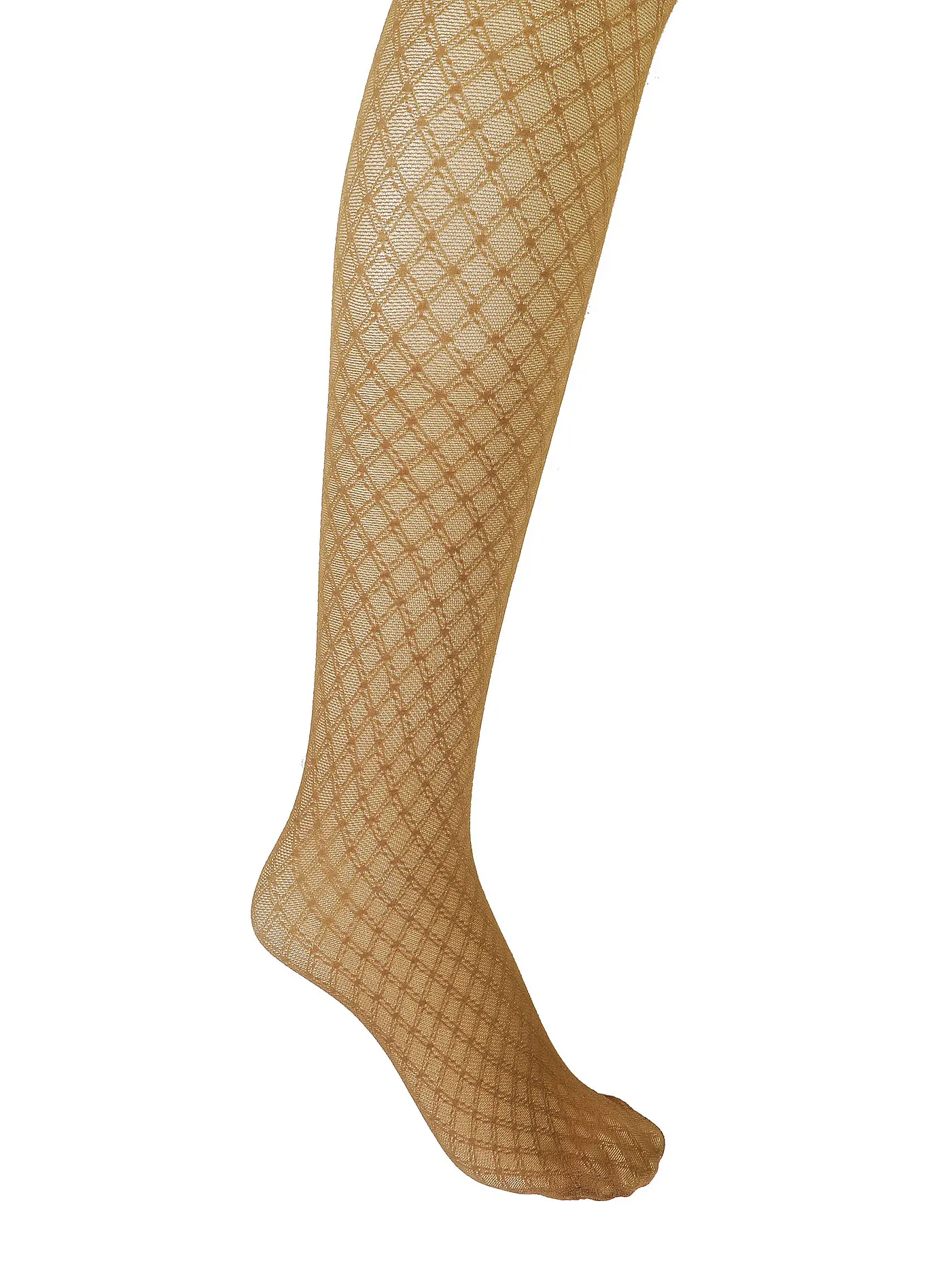 HUDSON | Modestrumpfhose WARP black | braun